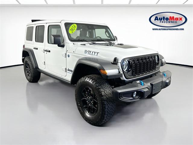 used 2024 Jeep Wrangler 4xe car, priced at $32,000