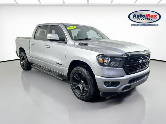 used 2020 Ram 1500 car, priced at $27,500