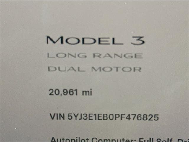used 2023 Tesla Model 3 car, priced at $29,500