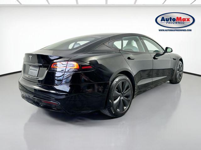 used 2022 Tesla Model S car, priced at $45,001