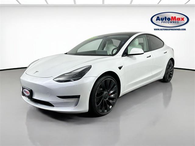 used 2022 Tesla Model 3 car, priced at $29,000