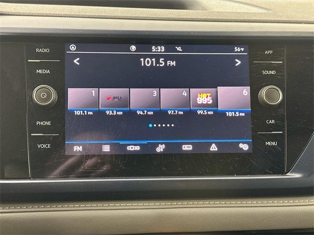 used 2024 Volkswagen Taos car, priced at $17,500