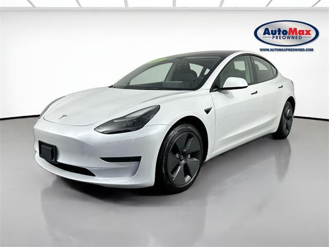 used 2023 Tesla Model 3 car, priced at $25,000
