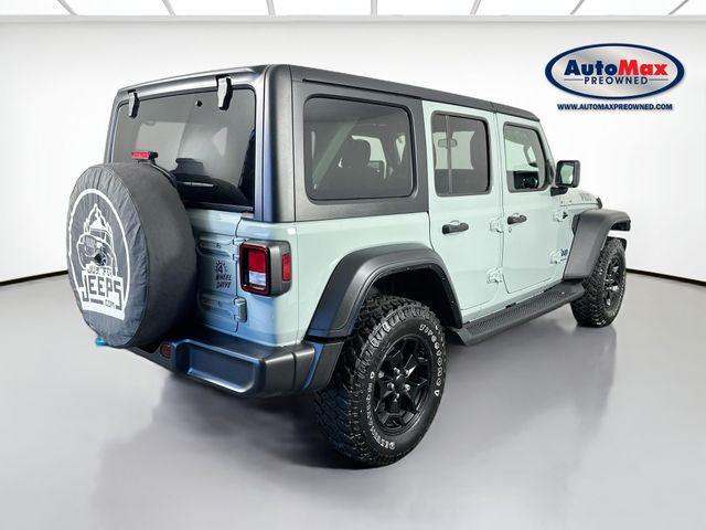 used 2023 Jeep Wrangler 4xe car, priced at $28,500