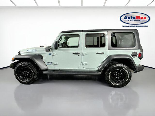 used 2023 Jeep Wrangler 4xe car, priced at $28,500