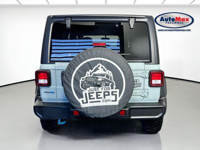 used 2023 Jeep Wrangler 4xe car, priced at $28,500