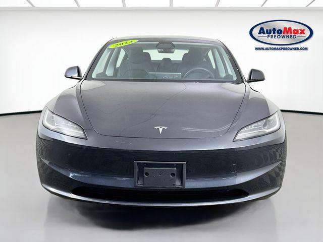 used 2024 Tesla Model 3 car, priced at $37,500