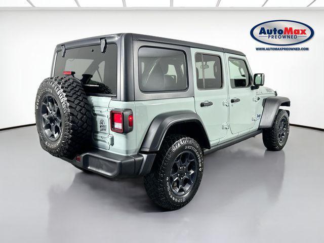 used 2023 Jeep Wrangler 4xe car, priced at $26,500