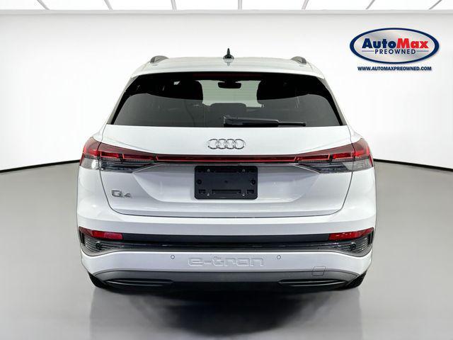 used 2025 Audi Q4 e-tron car, priced at $32,500