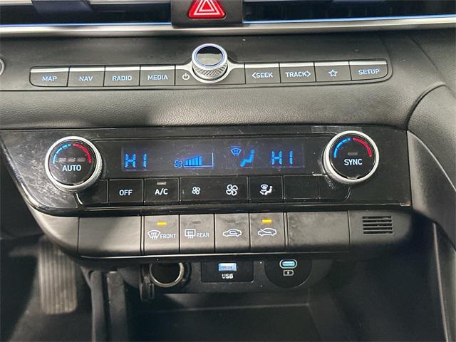 used 2024 Hyundai Elantra car, priced at $18,000