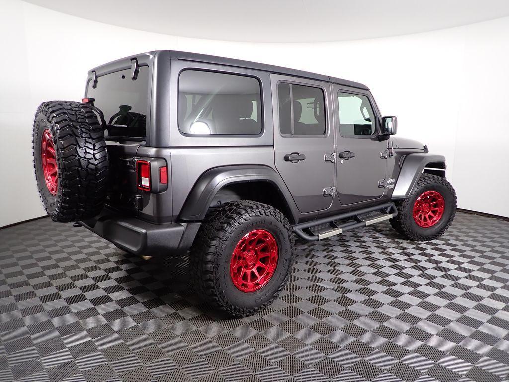 used 2021 Jeep Wrangler Unlimited car, priced at $22,500