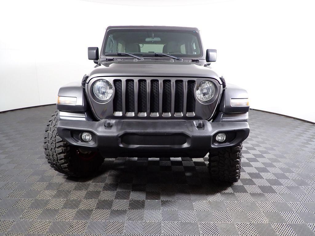 used 2021 Jeep Wrangler Unlimited car, priced at $21,799