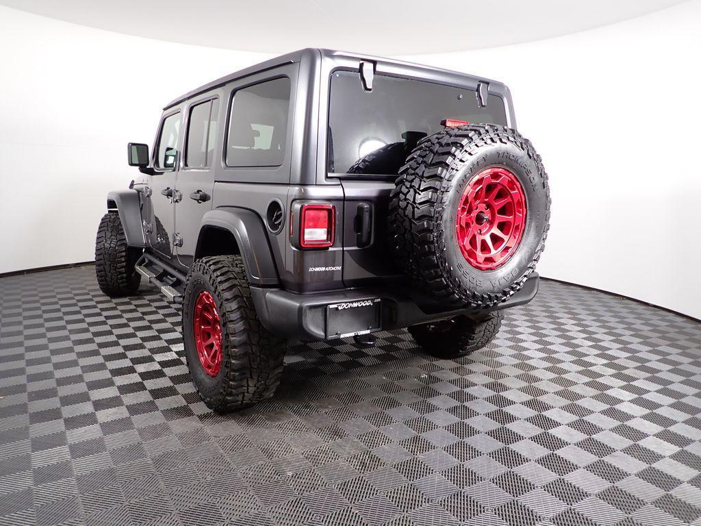 used 2021 Jeep Wrangler Unlimited car, priced at $22,500