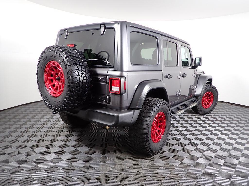 used 2021 Jeep Wrangler Unlimited car, priced at $22,500