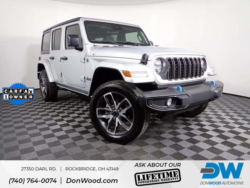 used 2024 Jeep Wrangler 4xe car, priced at $31,000