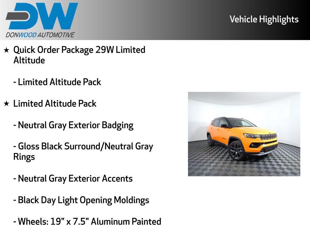 new 2026 Jeep Compass car, priced at $35,499