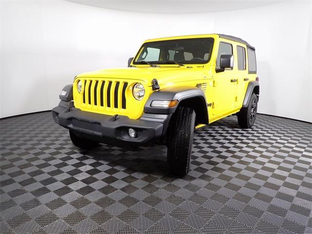 used 2021 Jeep Wrangler Unlimited car, priced at $26,500