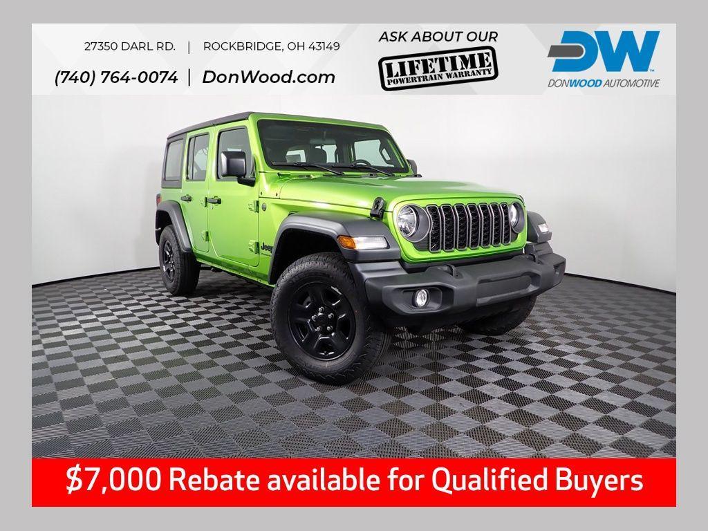 new 2025 Jeep Wrangler car, priced at $34,474