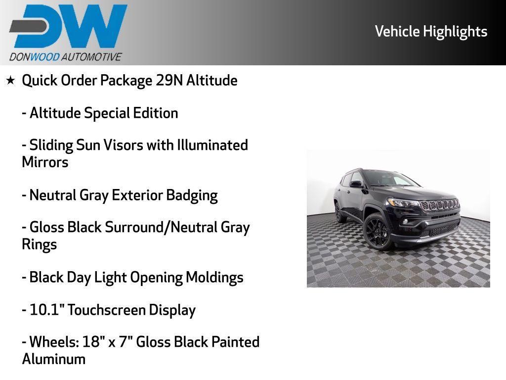 new 2026 Jeep Compass car, priced at $32,580