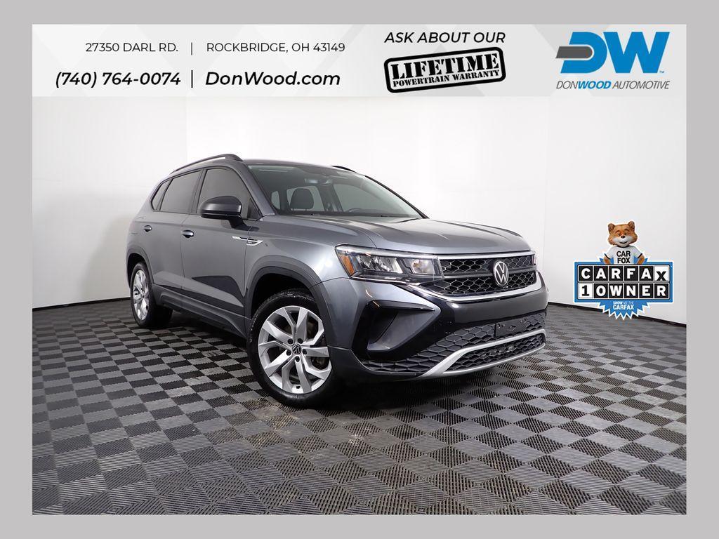 used 2023 Volkswagen Taos car, priced at $19,000