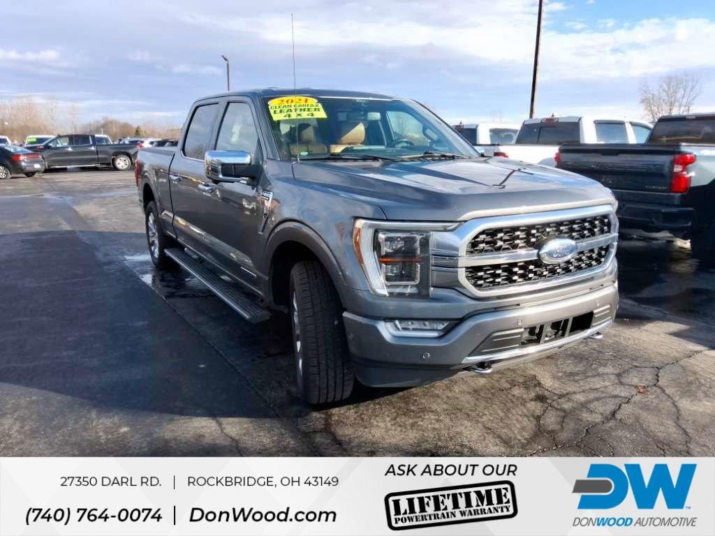 used 2021 Ford F-150 car, priced at $38,500