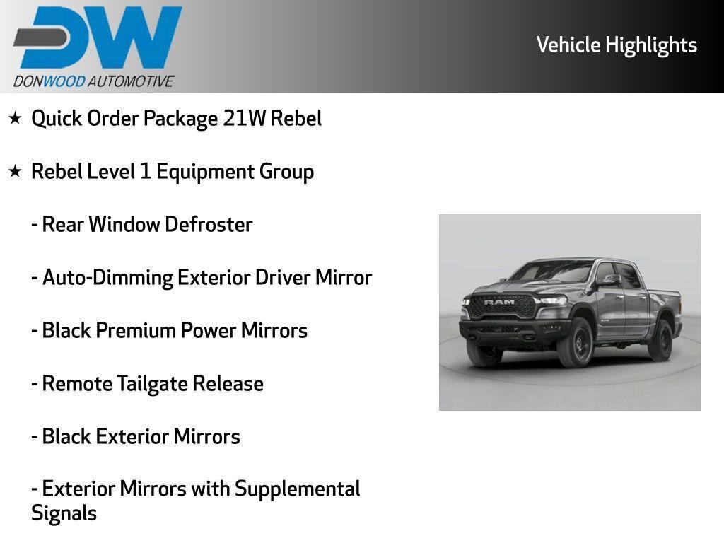 new 2026 Ram 1500 car, priced at $59,499