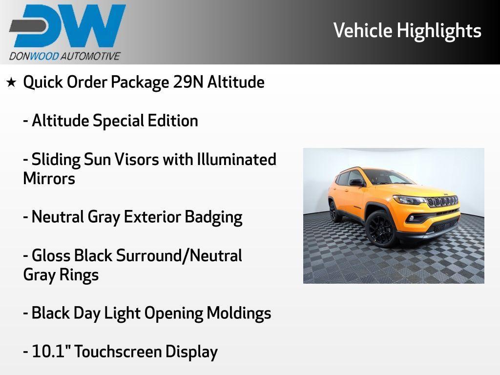 new 2026 Jeep Compass car, priced at $28,951