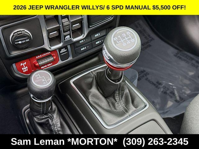 new 2026 Jeep Wrangler car, priced at $45,992