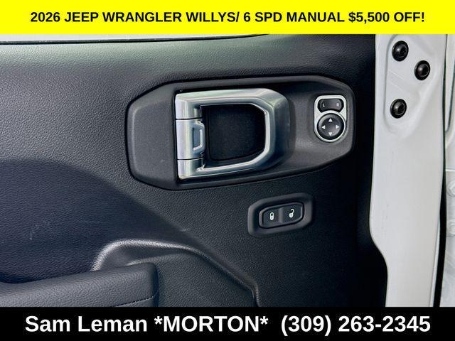 new 2026 Jeep Wrangler car, priced at $45,992