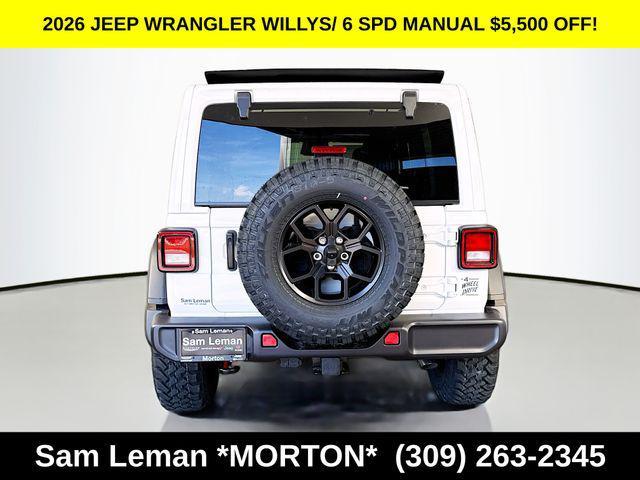 new 2026 Jeep Wrangler car, priced at $45,992