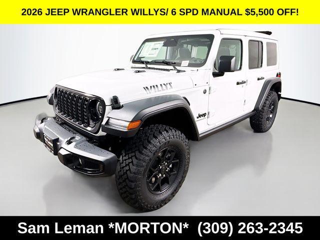 new 2026 Jeep Wrangler car, priced at $45,992