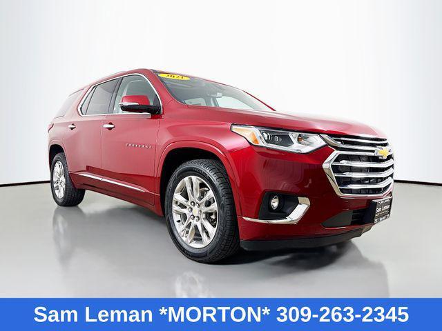 used 2021 Chevrolet Traverse car, priced at $27,477