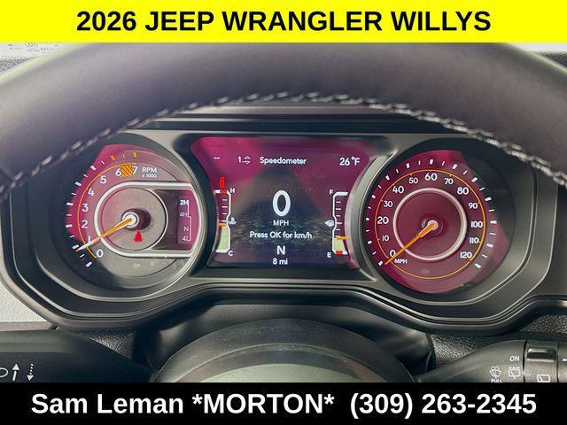 new 2026 Jeep Wrangler car, priced at $45,895
