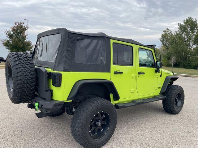 used 2016 Jeep Wrangler Unlimited car, priced at $18,305
