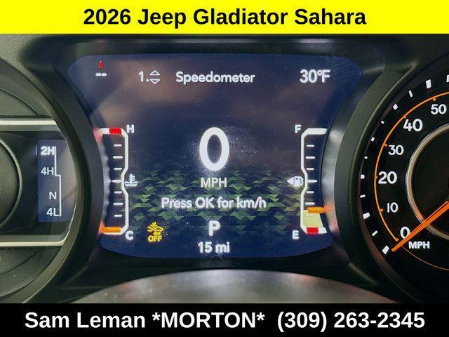 new 2026 Jeep Gladiator car, priced at $43,297
