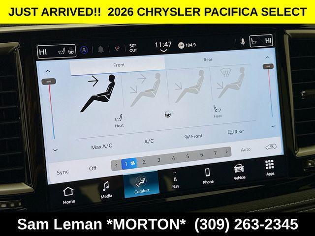 new 2026 Chrysler Pacifica car, priced at $45,553