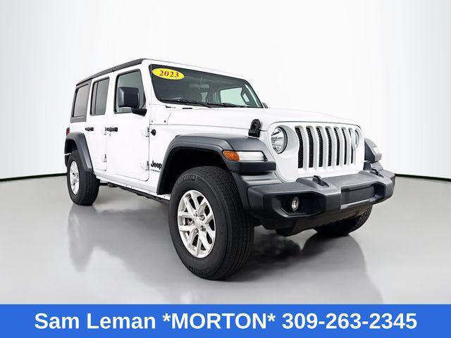 used 2023 Jeep Wrangler car, priced at $29,328