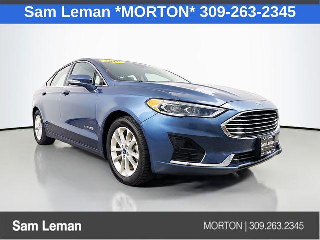 used 2019 Ford Fusion Hybrid car, priced at $11,503