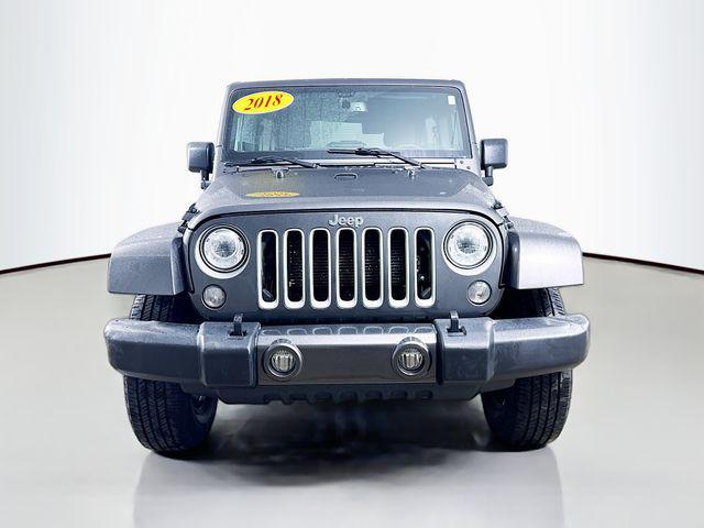 used 2018 Jeep Wrangler JK Unlimited car, priced at $18,504