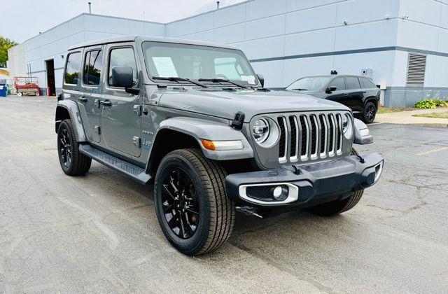 used 2021 Jeep Wrangler Unlimited 4xe car, priced at $28,402
