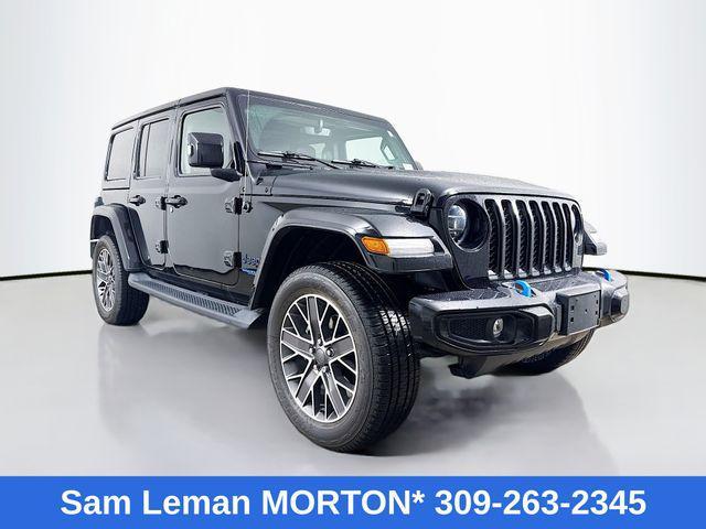 used 2022 Jeep Wrangler Unlimited 4xe car, priced at $31,421