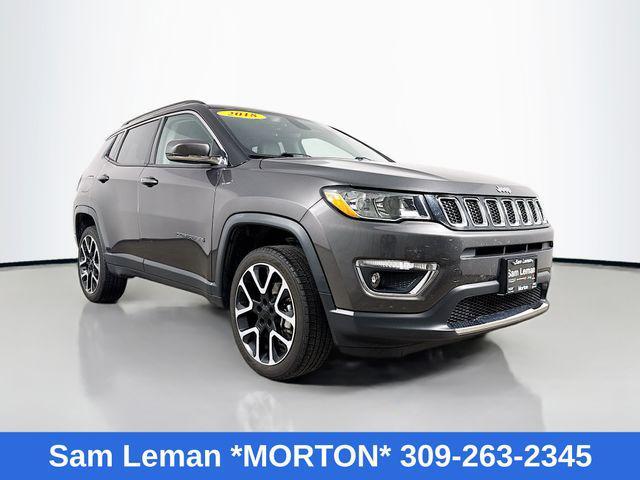 used 2018 Jeep Compass car, priced at $10,474