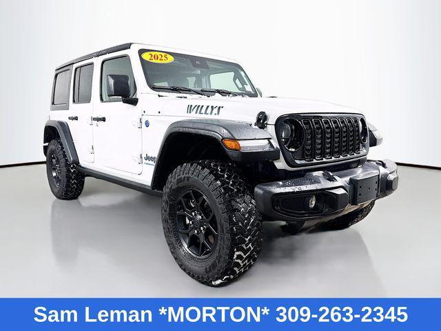 used 2025 Jeep Wrangler 4xe car, priced at $30,900