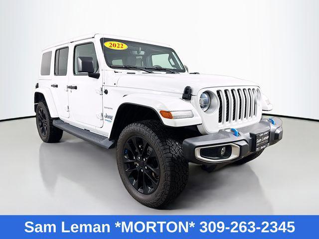 used 2022 Jeep Wrangler Unlimited 4xe car, priced at $29,477