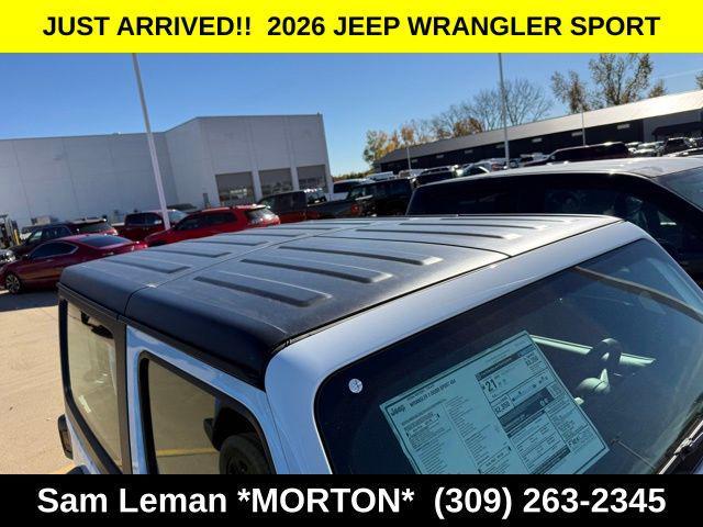 new 2026 Jeep Wrangler car, priced at $35,845