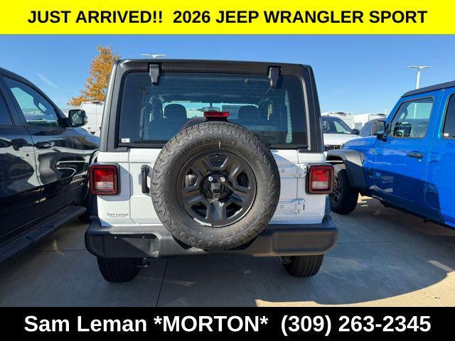 new 2026 Jeep Wrangler car, priced at $35,845