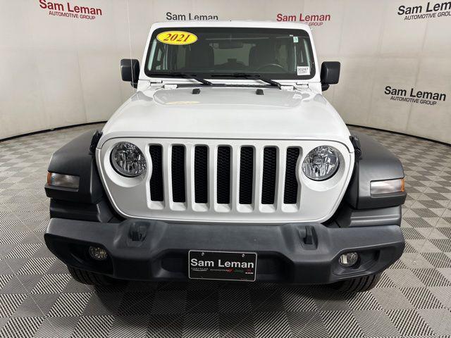 used 2021 Jeep Wrangler Unlimited car, priced at $25,987