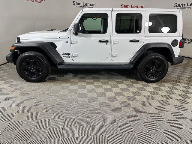 used 2021 Jeep Wrangler Unlimited car, priced at $25,987