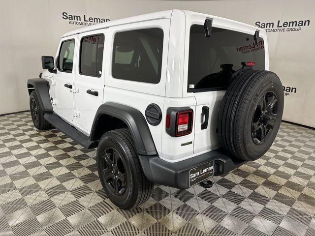 used 2021 Jeep Wrangler Unlimited car, priced at $25,987
