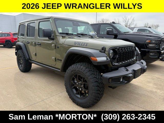 new 2026 Jeep Wrangler car, priced at $50,870